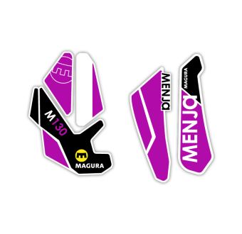 Magura Menja M130 Fork Bike Sticker Choose Colour - Star Sam