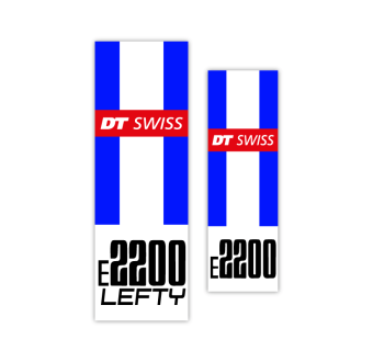 Αυτοκόλλητα πλήμνης ποδηλάτου DT Swiss E2200 Lefty - Star Sam