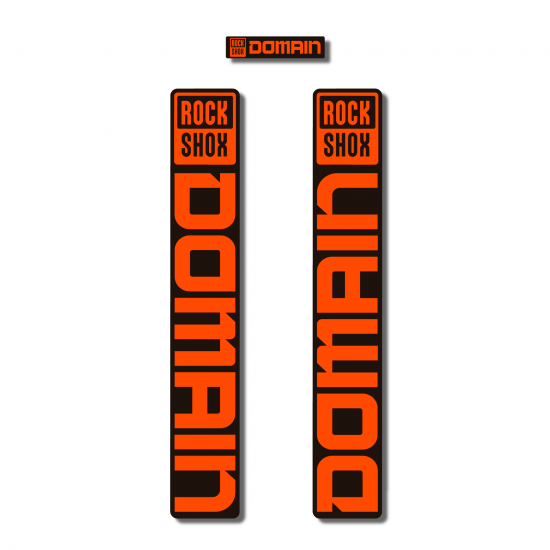 Autocolantes de Bicicleta Rock Shox Domínio RC/R Ano 2021 - Star Sam