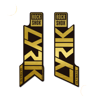 Rock Shox Poetry Ultimate Fork Bike Sticker 2020 - Star Sam