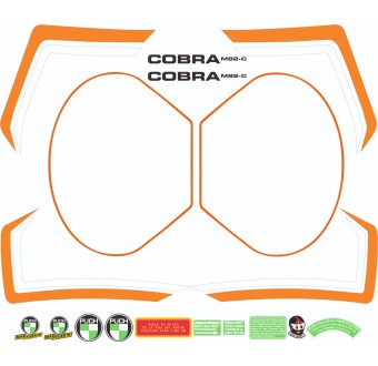 Pegatinas Moto Puch Cobra M82 C Juego de Adhesivos - Star Sam