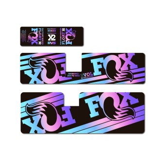 Stickers Pour Velo Amortisseur Fox Float X2 2018 - Star Sam