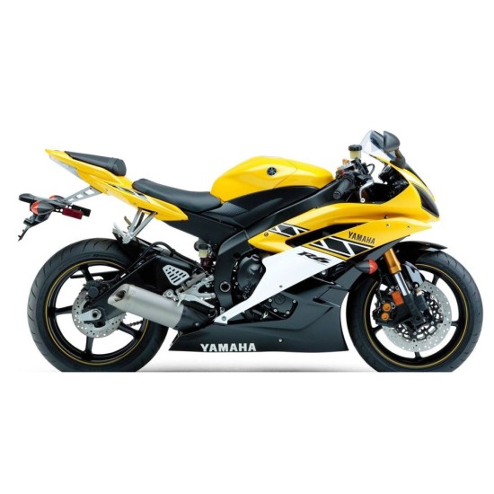 Αυτοκόλλητα Moto Yamaha YZF R6 50η επέτειος Έτος 2006 - Star Sam