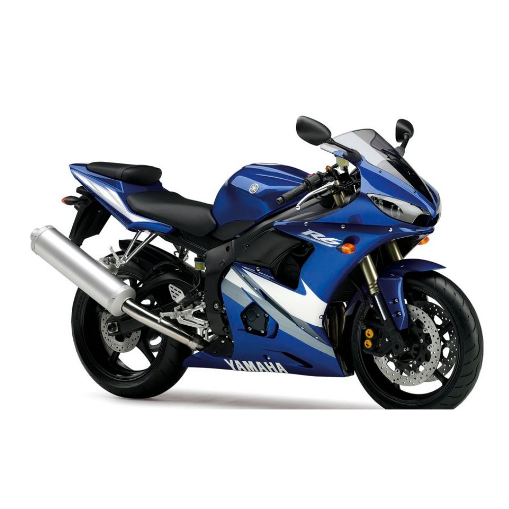 Αυτοκόλλητα μοτοσικλέτας Yamaha YZF R6 Έτος 2005 Μπλε - Star Sam