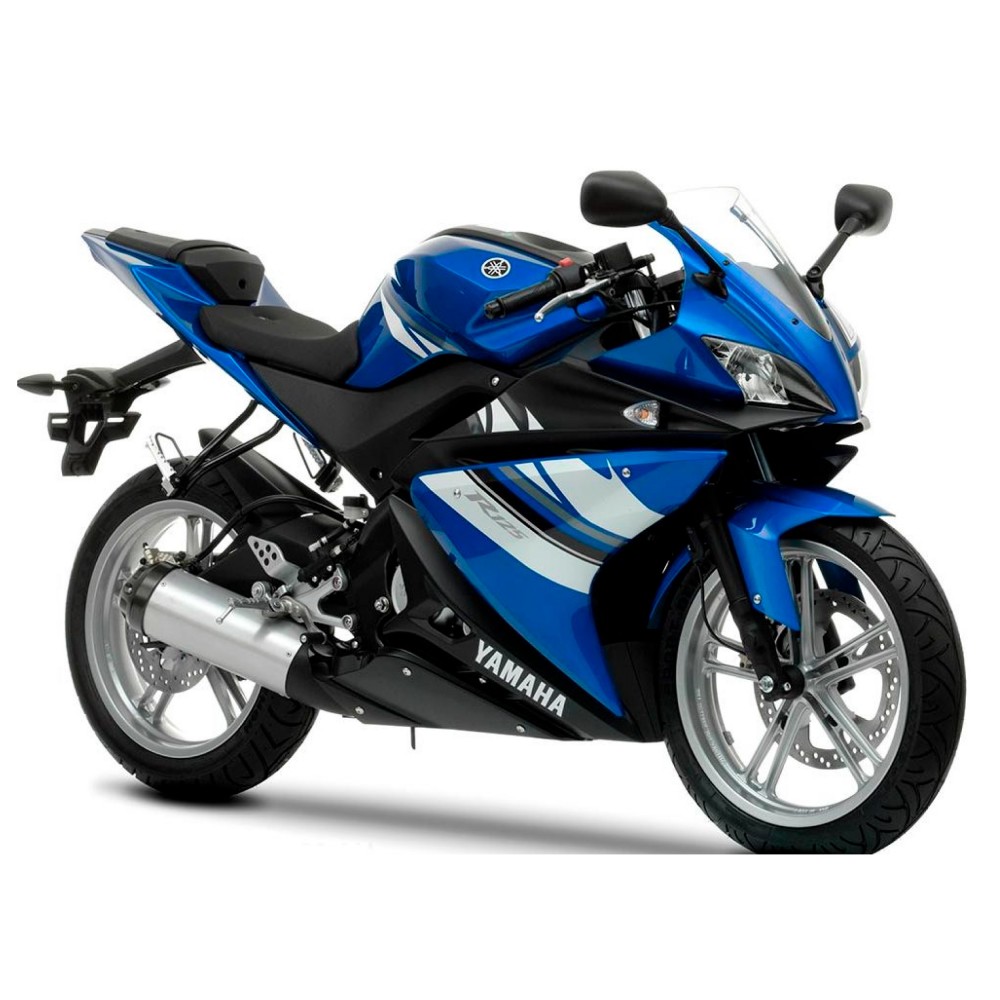 Autocollants Pour Motos Yamaha YZF 125R 2009 Bleu - Star Sam