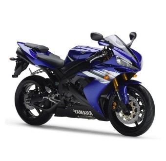 Yamaha YZF R1 Motorrad Aufkleber Jahr 2006 Blau - Star Sam