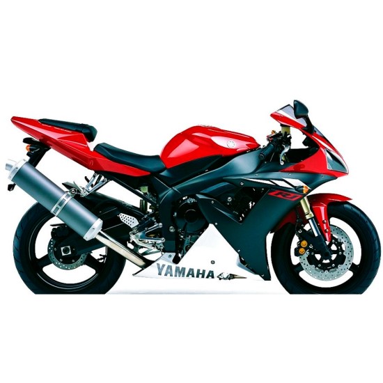 Αυτοκόλλητα μοτοσικλέτας Yamaha YZF R1 Έτος 2003 Κόκκινο - Star Sam