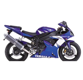 Yamaha YZF R5 Motorrad Aufkleber Jahr 2002 Blau - Star Sam