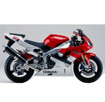 Yamaha YZF R1 Motorrad Aufkleber Jahr 1999-2000 Rot - Star Sam