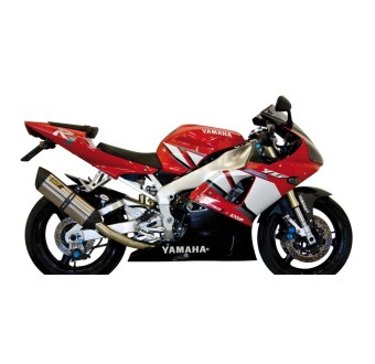 Yamaha YZF R1 Motorrad Aufkleber Jahr 2001 Rot - Star Sam