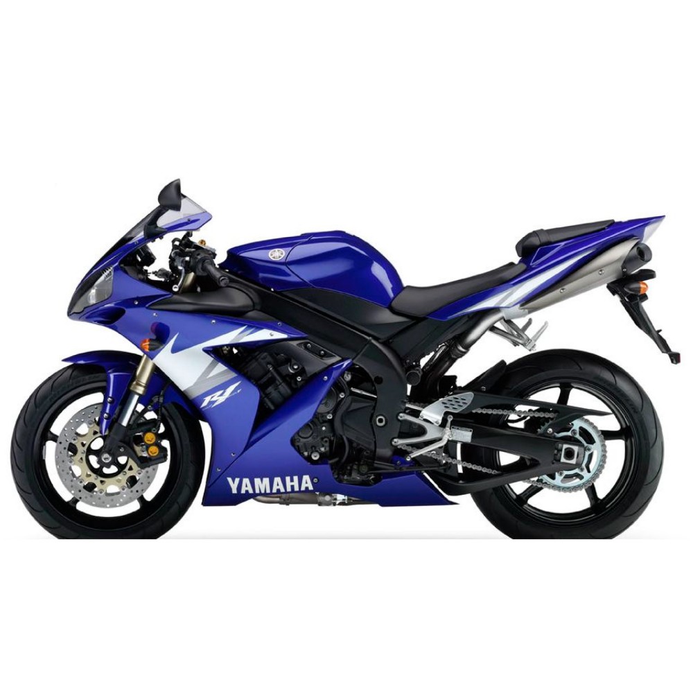 Κιτ αυτοκόλλητων μοτοσυκλέτας δρόμου Yamaha YZF R1 2004 Μπλε