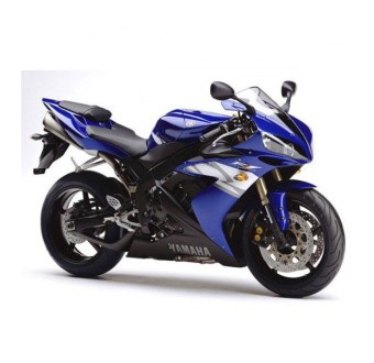 Yamaha YZF R1 Model 2 Motorbike Stickers 2004 Blue - Star Sam