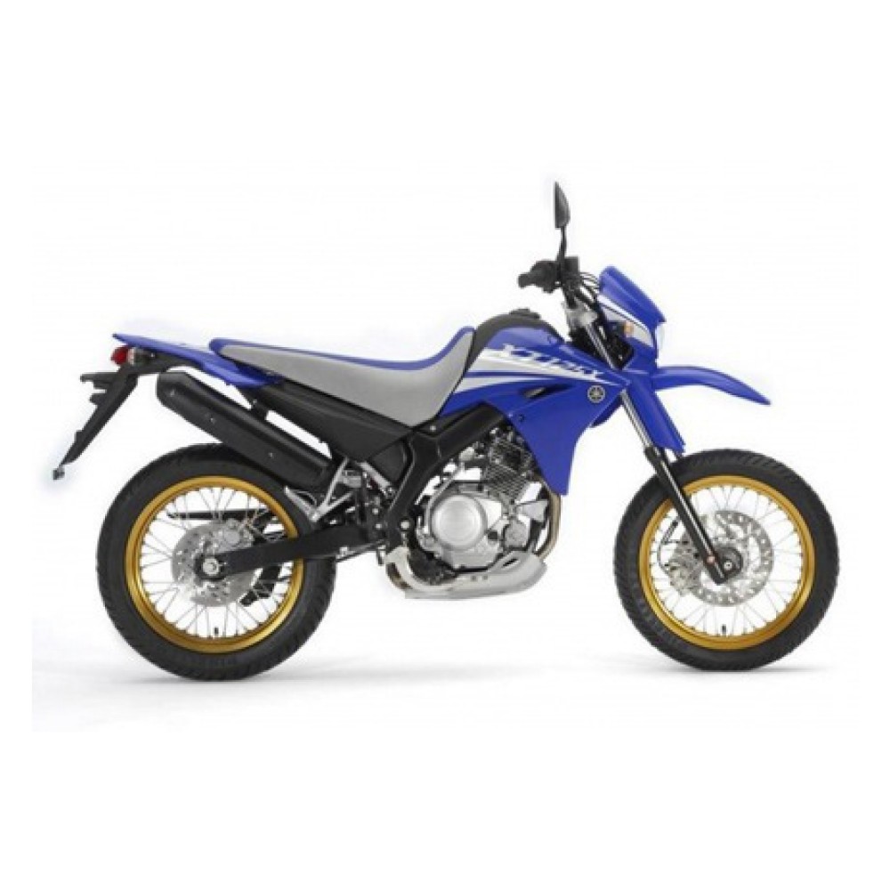 Yamaha XT125X SuperMotard Motorbike Stickers Blue - Star Sam