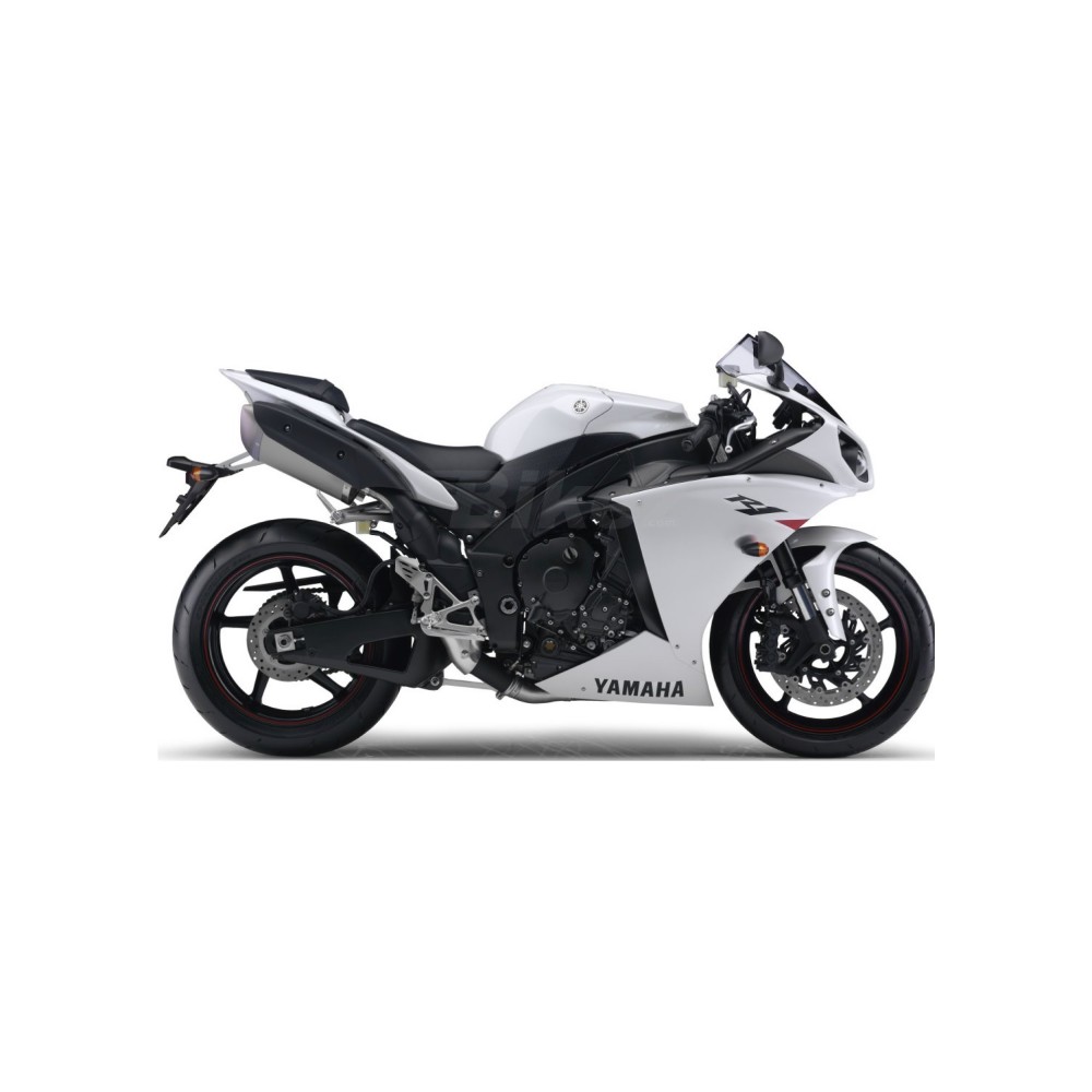 Αυτοκόλλητα μοτοσικλέτας Yamaha YZF R1 Έτος 2010 Λευκό - Star Sam