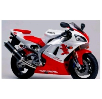 Autocolantes de Motos Yamaha YZF R1 Ano 1998 Branco - Star Sam