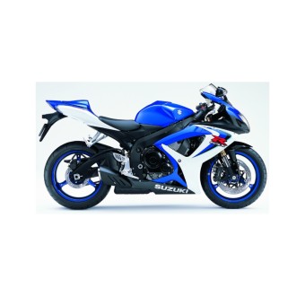 Autocolantes Moto Suzuki GSXR 600 K5 Ano 2005 Azul - Star Sam