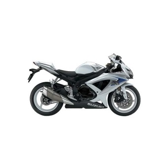 Autocollants Pour Motos Suzuki GSXR 2008 Blanche - Star Sam