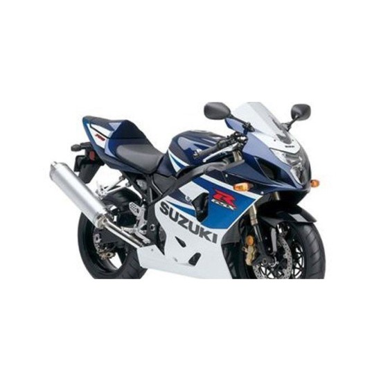 Αυτοκόλλητα μοτοσικλέτας Suzuki GSXR 750 Έτος 2005 μπλε - Star Sam