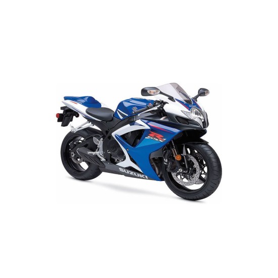 Αυτοκόλλητα μοτοσικλέτας Suzuki GSXR 750 Έτος 2007 μπλε - Star Sam