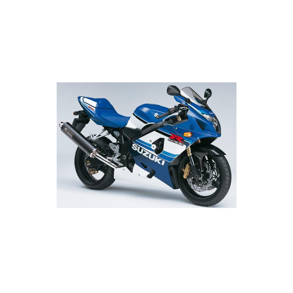 Αυτοκόλλητα Moto Suzuki GSXR 750 20η Επέτειος Έτος 2005 - Star Sam