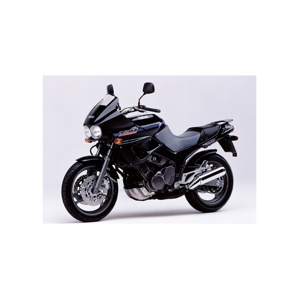 Adesivi Per Moto Yamaha TDM 850 Anno 1991 a 1996 Nero - Star Sam