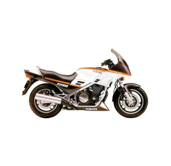 Naklejki na rower szosowy Yamaha FJ 1100 Czarny - Star Sam