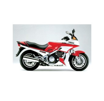 Yamaha FJ 1200 Motorbike Stickers Red Colour - Star Sam