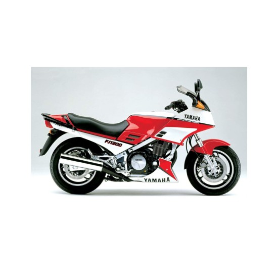 Naklejki na rower szosowy Yamaha FJ 1200 Red - Star Sam