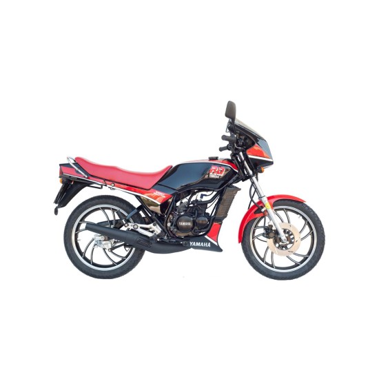 Αυτοκόλλητα ποδηλάτου δρόμου Yamaha RD 80-125 Μαύρο - Star Sam