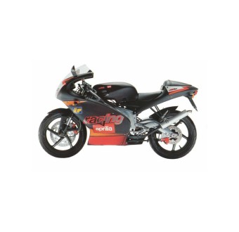 Autocolantes de Motocicleta Aprilia RS 125 Ano 2002 Preto - Star Sam