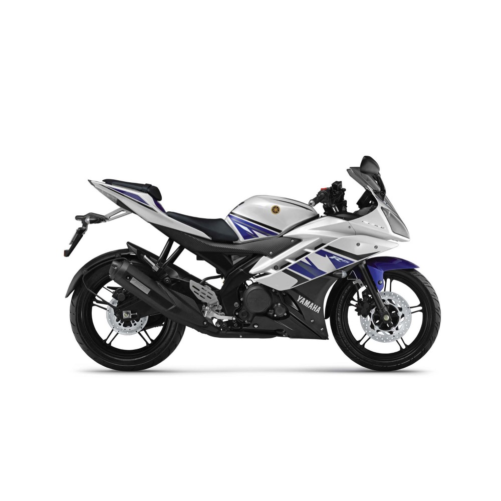 Autocollants Pour Motos Yamaha R125 Rockstar Bleue - Star Sam