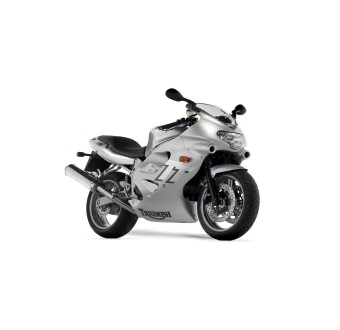 Triumph TT600 Motorbike Sticker Grey And Black - Star Sam