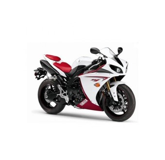 Yamaha R1 USA Motorbike Stickers 2009 White Colour - Star Sam