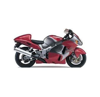 Autocollants Pour Motos Suzuki Hayabusa 1300R 2001 Rouge - Star Sam