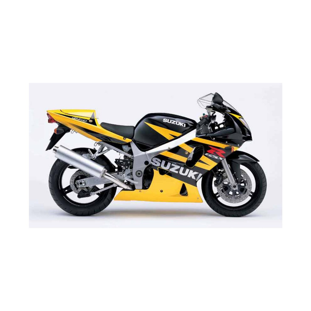 Αυτοκόλλητα Moto Suzuki GSXR 600 Έτος 2003 Κίτρινο - Star Sam