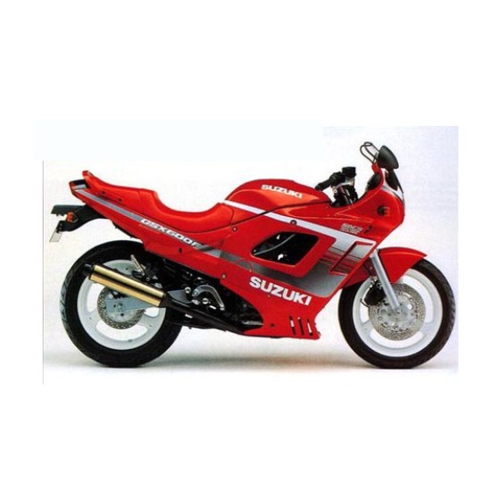 Αυτοκόλλητα μοτοσικλέτας Suzuki GSX 600F Έτος 1990 - Star Sam