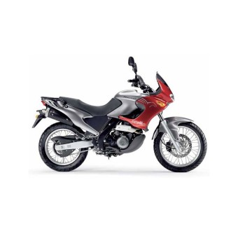 Aprilia Pegaso 650 ie Motorrad Aufkleber Jahr 2003 Rot - Star Sam