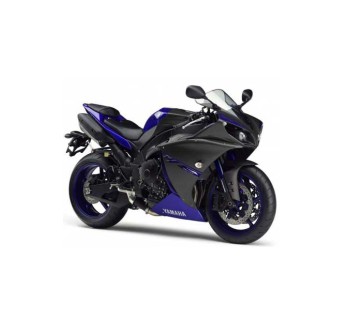 Yamaha R1 Race Blue Motorrad Aufkleber Jahr 2014 - Star Sam