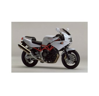 Yamaha TRX 850 Motorbike Stickers White Colour - Star Sam