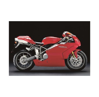 Ducati Mod 999S Testastretta  Motorrad Aufkleber Rot - Star Sam