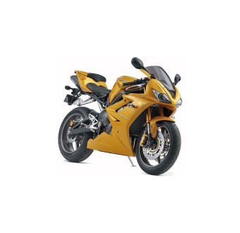 Motorrad Aufkleber Triumph Daytona 675  -2006 Gelbe - Star Sam