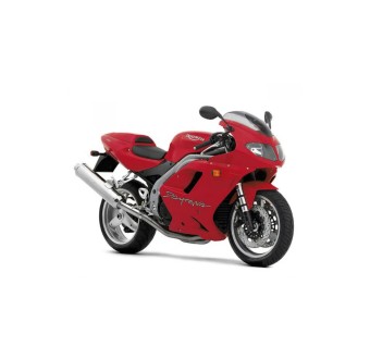 Motorrad Aufkleber Triumph Daytona 955i  2006 Rot - Star Sam