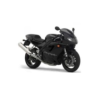 Motorrad Aufkleber Triumph Daytona 955i  2006 Schwarz - Star Sam