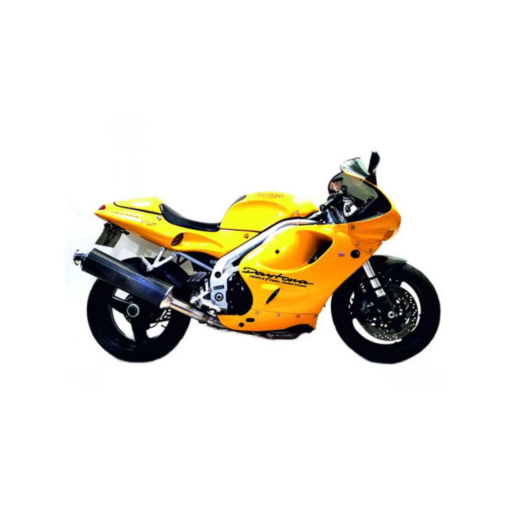 Αυτοκόλλητα Moto Triumph Daytona T595 Έτος 1997 Κίτρινο - Star Sam