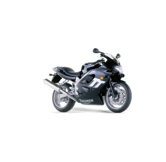 Motorrad Aufkleber Triumph TT600 Weib Und Grau - Star Sam