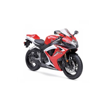 Autocollants Pour Motos Suzuki GSXR 600 2007 Rouge - Star Sam