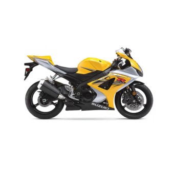 Autocollants Pour Motos Suzuki GSXR 1000 2007 Jaune - Star Sam