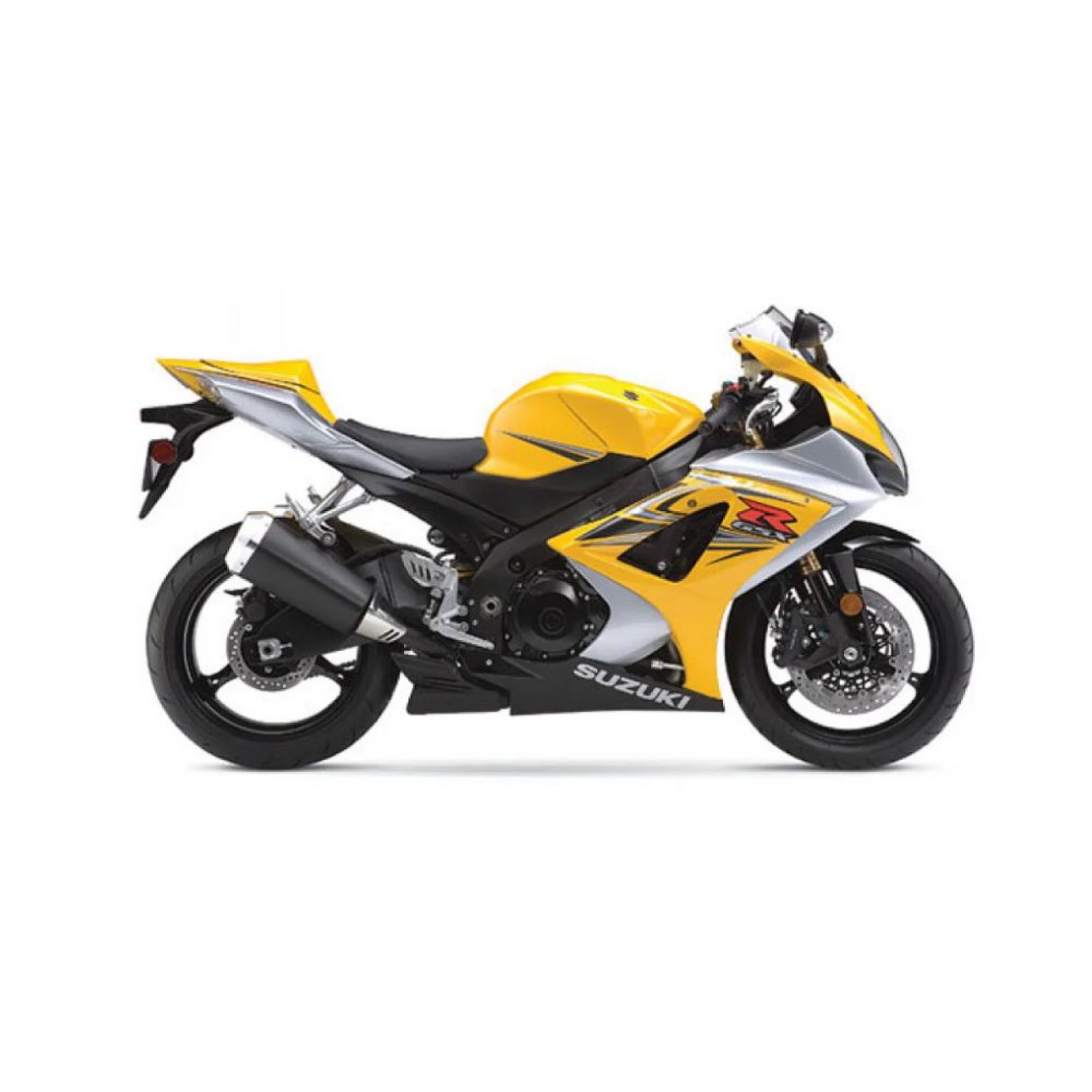 Αυτοκόλλητα Moto Suzuki GSXR 1000 Έτος 2007 Κίτρινο - Star Sam