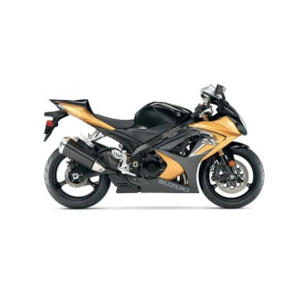 Autocollants Pour Motos Suzuki GSXR 1000 K8 2008 Or - Star Sam