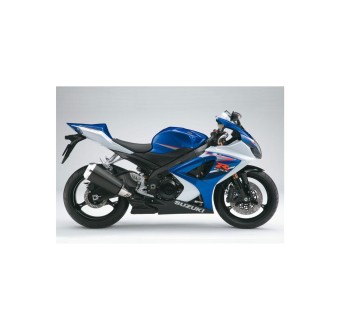 Stickers Moto Suzuki GSXR 2007 Ano 2007 Azul - Star Sam